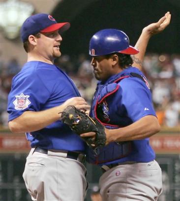 Henry Blanco seems jealous of Dempster's pay raise